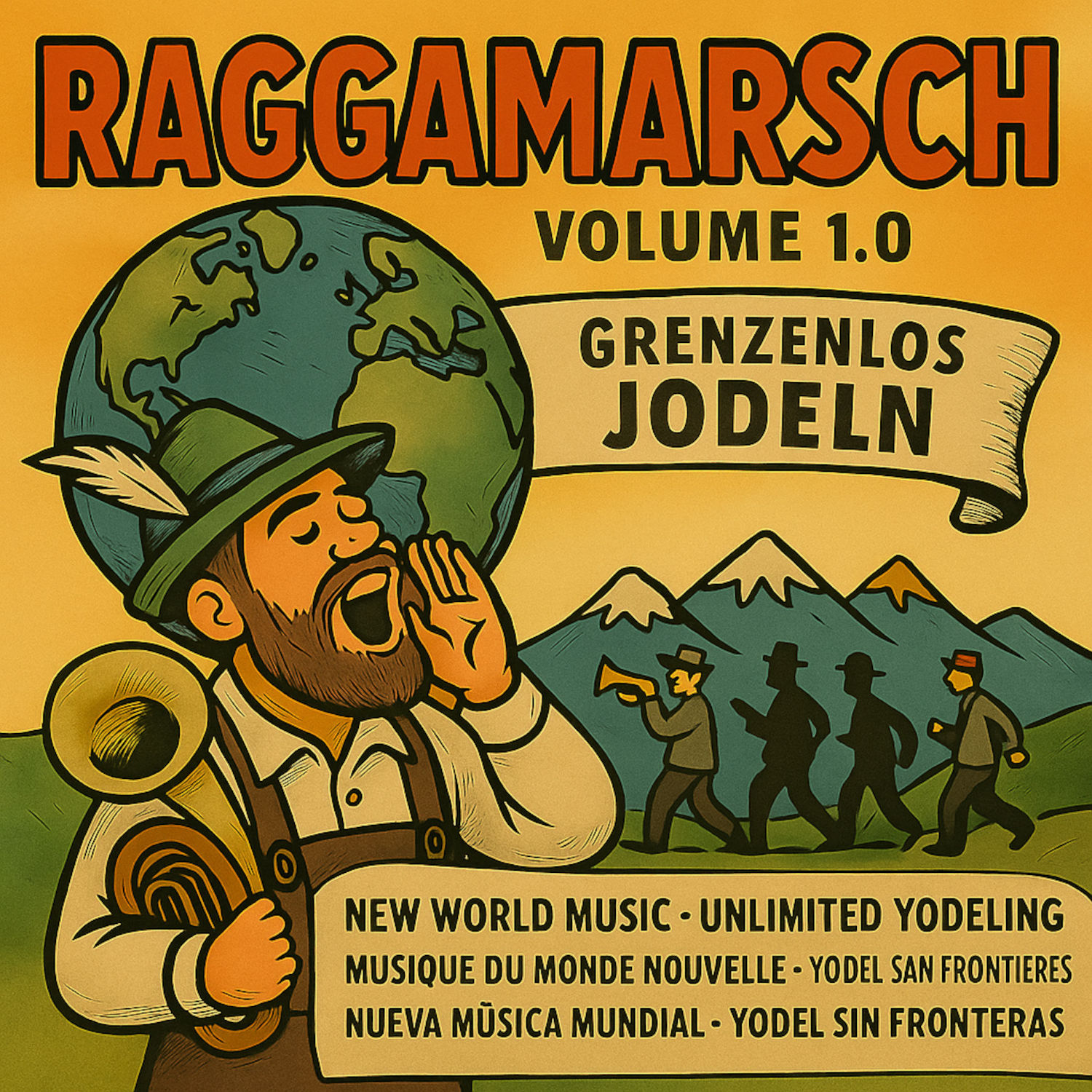 Raggamarsch Volume 1 Cover